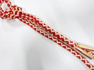 未使用品　正絹　手組帯締め